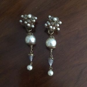 Evening earrings